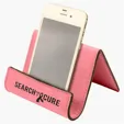 Zipline Leatherette Holder Easel and Phone Stand
