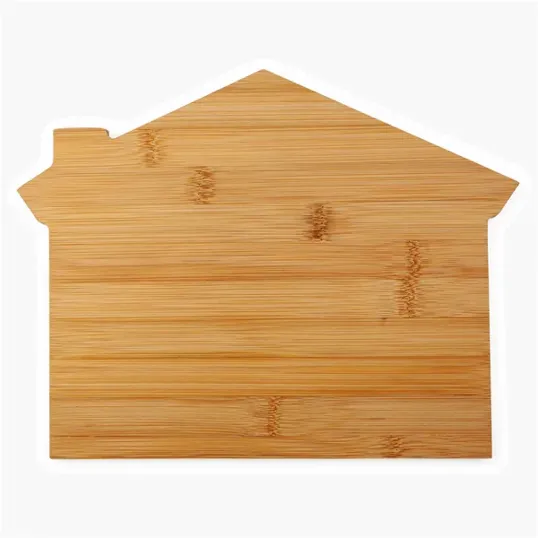 House Shaped Bamboo Cutting Board — view 3