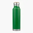 SipTek 22 oz. Powder-Coated Vacuum Seal Bottle with Wooden Top — view 5