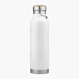 SipTek 22 oz. Powder-Coated Vacuum Seal Bottle with Wooden Top — view 8