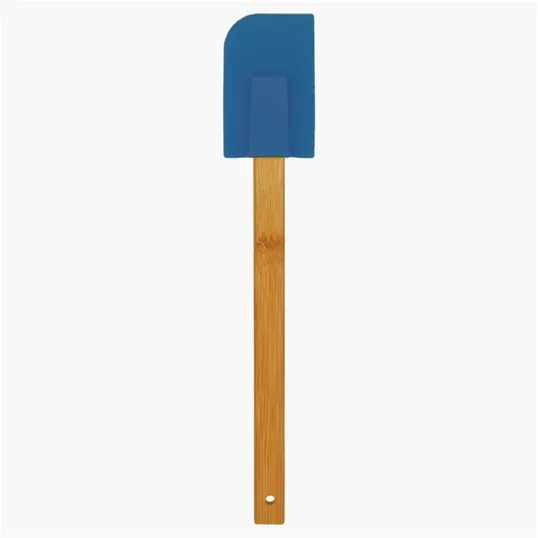 Zipline 11 3/4" Silicone Spatula with Bamboo Handle — view 2