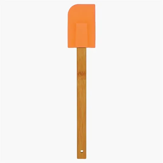 Zipline 11 3/4" Silicone Spatula with Bamboo Handle — view 4
