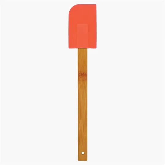 Zipline 11 3/4" Silicone Spatula with Bamboo Handle — view 6