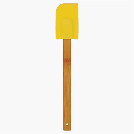 Zipline 11 3/4" Silicone Spatula with Bamboo Handle — view 7