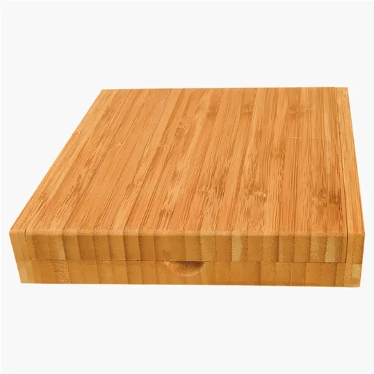 Delight Bamboo Cheese Board Set with 4 Tools — view 7