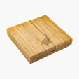 Delight Bamboo Cheese Board Set with 4 Tools — view 3