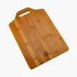 XL Flow Bamboo Cutting Board with Handle