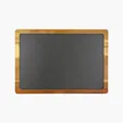 Rectangle Flair Acacia Wood and Slate Cutting Board — view 2