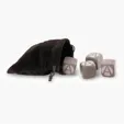 Chill 1" x 1" 10 Piece Whiskey Stone Set with Storage Bag