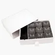 Chill 1" x 1" 10 Piece Whiskey Stone Set with Storage Bag — view 6