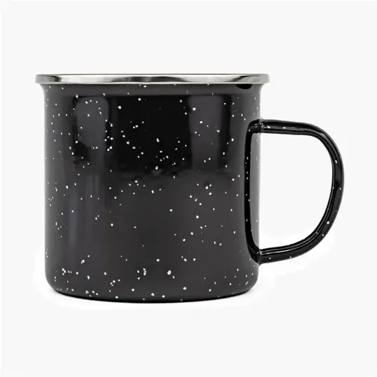 Zipline 16 oz. Stainless Enamel Speckled Camp Mug