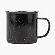 Zipline 16 oz. Stainless Enamel Speckled Camp Mug