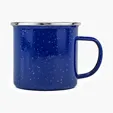 Zipline 16 oz. Stainless Enamel Speckled Camp Mug — view 2