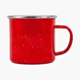 Zipline 16 oz. Stainless Enamel Speckled Camp Mug — view 4