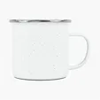 Zipline 16 oz. Stainless Enamel Speckled Camp Mug — view 5