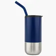 Zipline 16 oz Savvy Sipper Tumbler with Straw — view 3