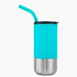 Zipline 16 oz Savvy Sipper Tumbler with Straw — view 5