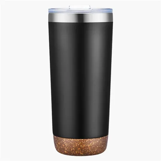 Zipline Sip Tek 20 oz. Vacuum Tumbler with Cork Bottom — view 2