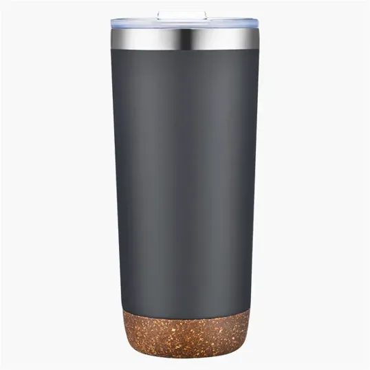 Zipline Sip Tek 20 oz. Vacuum Tumbler with Cork Bottom — view 4