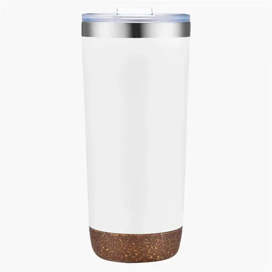 Zipline Sip Tek 20 oz. Vacuum Tumbler with Cork Bottom — view 5