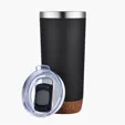 Zipline Sip Tek 20 oz. Vacuum Tumbler with Cork Bottom