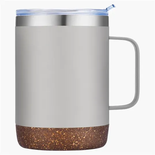 12 oz. Sip Tek Vacuum Mug with Cork Bottom — view 3