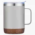 12 oz. Sip Tek Vacuum Mug with Cork Bottom — view 3