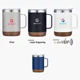 12 oz. Sip Tek Vacuum Mug with Cork Bottom — view 5