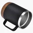 12 oz. Sip Tek Vacuum Mug with Cork Bottom — view 8