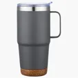 Zipline Sip Tek 24 oz. Vacuum Mug with Cork Bottom — view 2