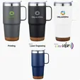 Zipline Sip Tek 24 oz. Vacuum Mug with Cork Bottom — view 5