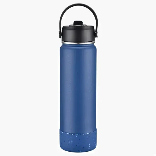 SipTek 27 oz Vacuum Water Bottle with Silicone Bottom — view 2