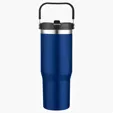 30 oz SipTek Vacuum Tumbler with Carrier — view 3