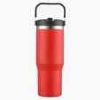 30 oz SipTek Vacuum Tumbler with Carrier — view 4