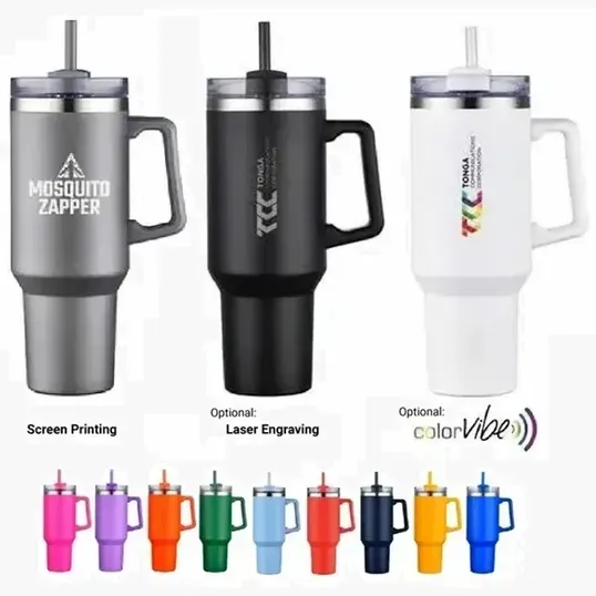 Zipline SipTek 40 oz Vacuum Insulated Mug with Straw — view 22