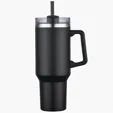 Zipline SipTek 40 oz Vacuum Insulated Mug with Straw