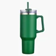 Zipline SipTek 40 oz Vacuum Insulated Mug with Straw — view 16