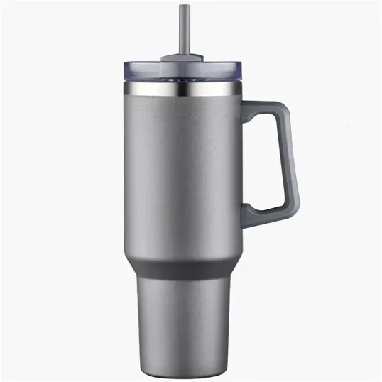 40 oz SipTek Vacuum Mug with Straw — view 7