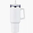 40 oz SipTek Vacuum Mug with Straw — view 6