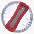 40 oz SipTek Vacuum Mug with Straw — view 12