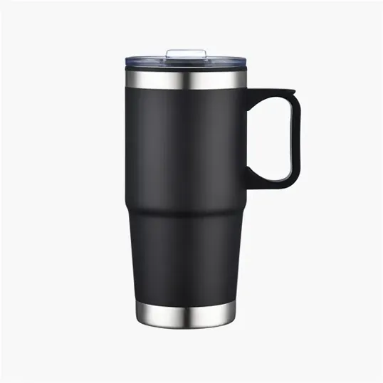 24 oz Savvy Travel Mug with Stainless Steel Exterior