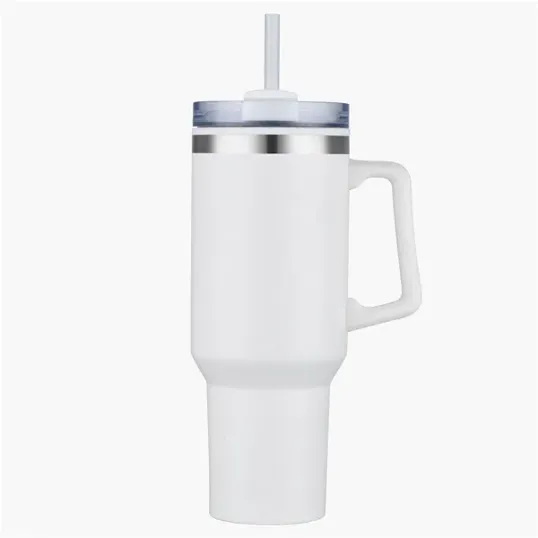 Zipline Savvy 40 oz Double Wall Insulated Mug with Straw — view 15