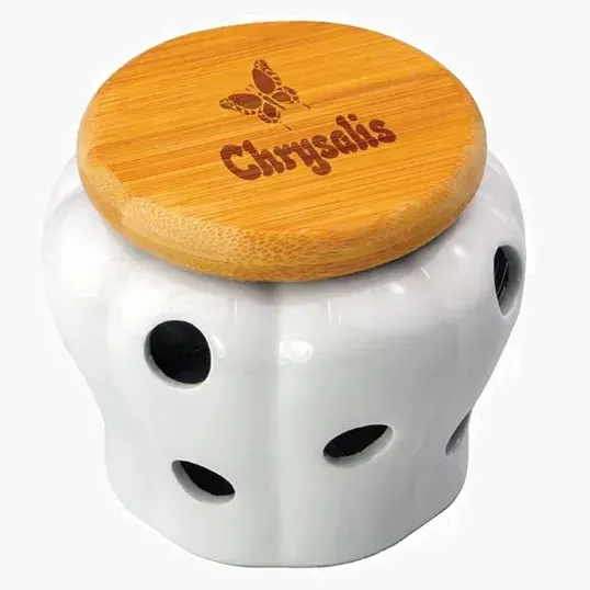 Zipline Ceramic Garlic Keeper