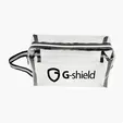 Clear Travel Amenity Bag with TPU and Polyester Straps — view 6