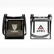 Clear Satchel Bag with TPU and Polyester Straps