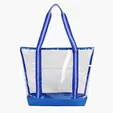 Clear Tote with Zipper — view 3