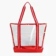 Clear Tote with Zipper — view 4