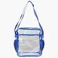 Clear Messenger Bag with TPU Body and Polyester Straps — view 4