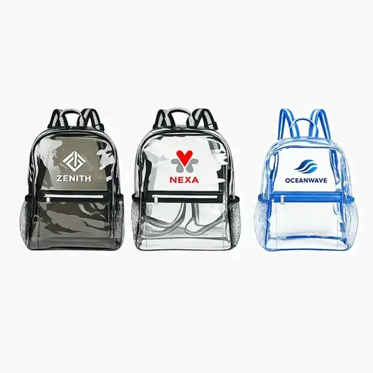 Clear TPU Backpack with 600D Polyester Straps