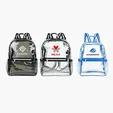 Clear TPU Backpack with 600D Polyester Straps
